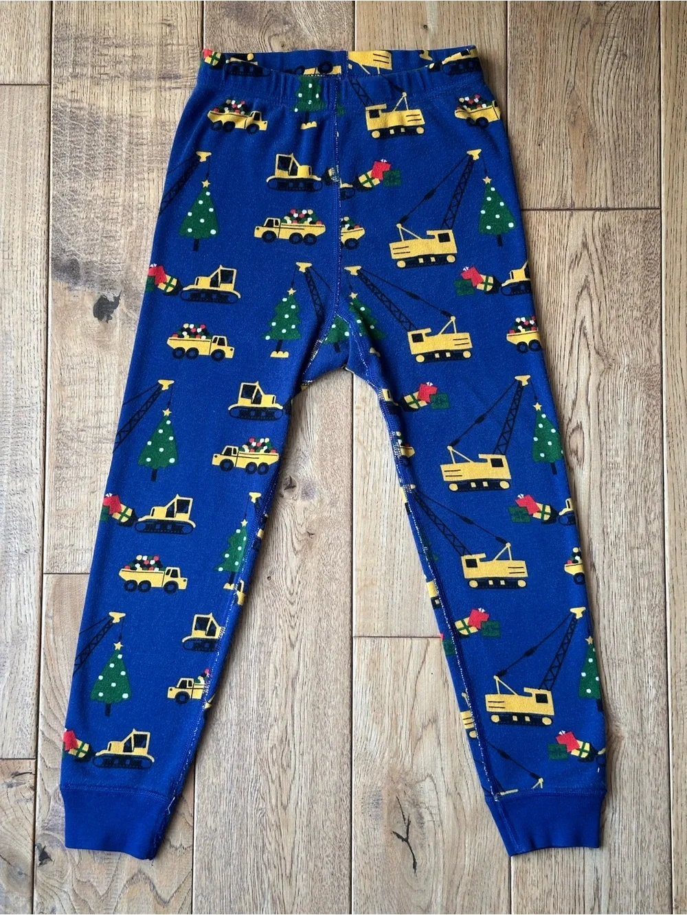 Hanna Andersson Long John Pajama Set in Christmas Crew size 5